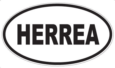 HERREA - Oval Magnet