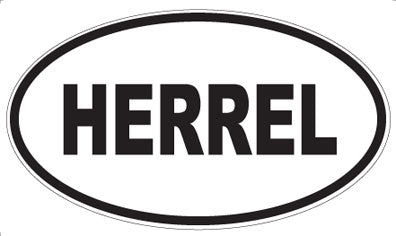 HERREL - Oval Magnet