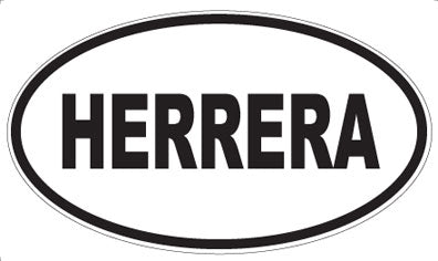 HERRERA - Oval Magnet