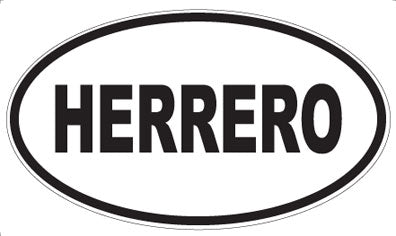 HERRERO - Oval Magnet