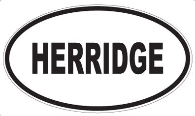 HERRIDGE - Oval Magnet