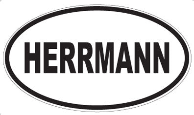HERRMANN - Oval Magnet