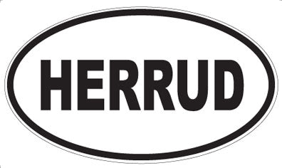 HERRUD - Oval Magnet