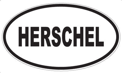HERSCHEL - Oval Sticker
