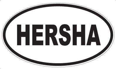 HERSHA - Oval Magnet