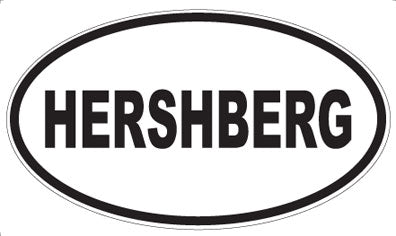 HERSHBERG - Oval Magnet