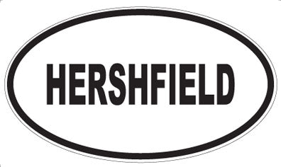 HERSHFIELD - Oval Magnet