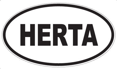 HERTA - Oval Magnet
