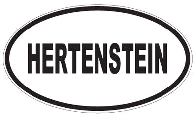 HERTENSTEIN - Oval Magnet
