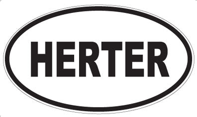 HERTER - Oval Magnet