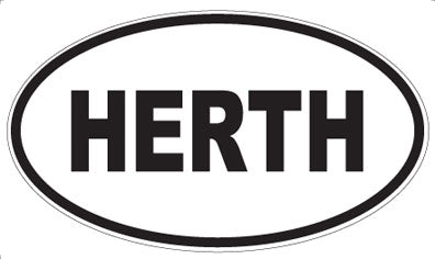 HERTH - Oval Magnet