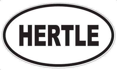 HERTLE - Oval Magnet