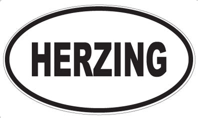 HERZING - Oval Magnet