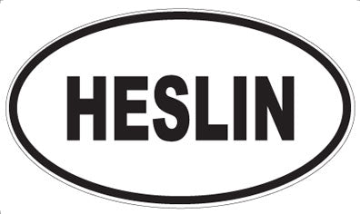 HESLIN - Oval Magnet
