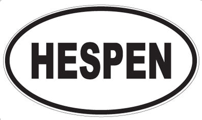 HESPEN - Oval Magnet