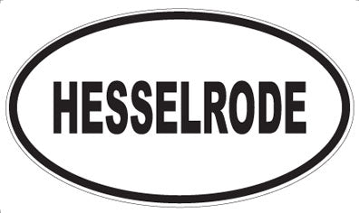 HESSELRODE - Oval Magnet