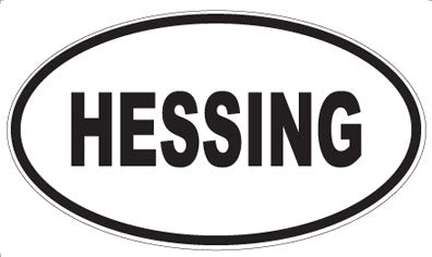 HESSING - Oval Magnet