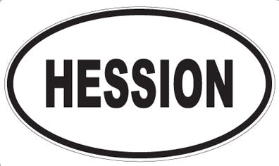 HESSION - Oval Magnet