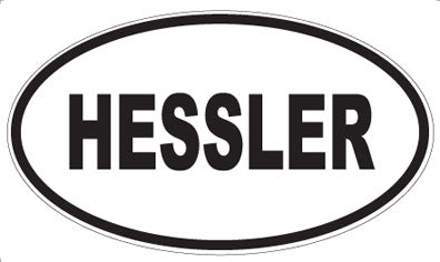 HESSLER - Oval Magnet