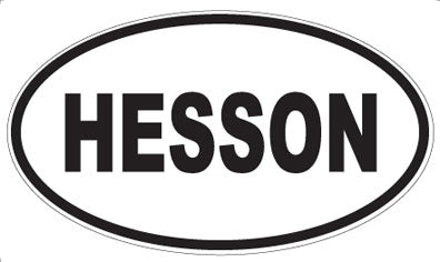 HESSON - Oval Magnet