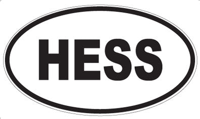 HESS - Oval Magnet