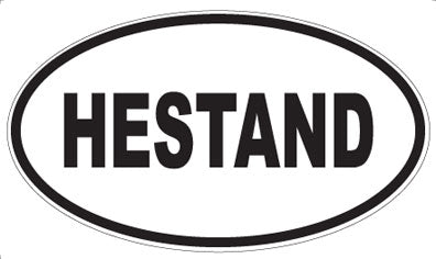 HESTAND - Oval Magnet