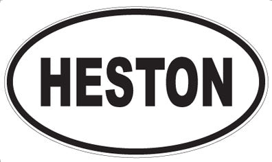 HESTON - Oval Magnet