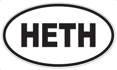 HETH - Oval Magnet