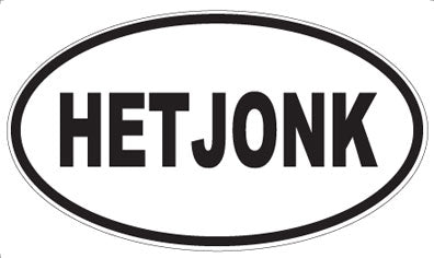 HETJONK - Oval Magnet