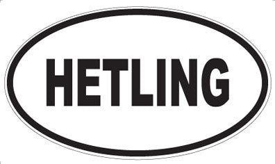 HETLING - Oval Magnet
