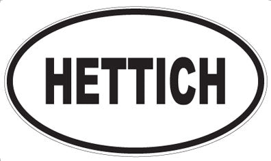 HETTICH - Oval Sticker