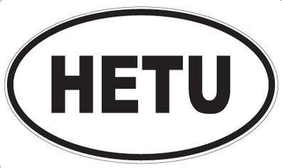 HETU - Oval Magnet