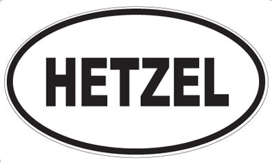 HETZEL - Oval Magnet