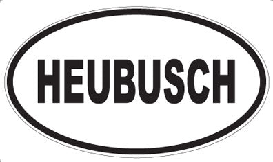 HEUBUSCH - Oval Magnet