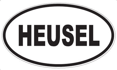HEUSEL - Oval Magnet