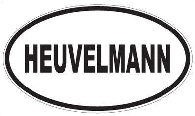 HEUVELMANN - Oval Magnet