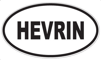 HEVRIN - Oval Magnet