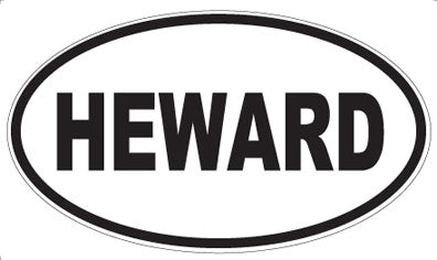 HEWARD - Oval Magnet