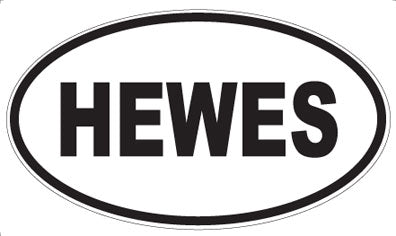 HEWES - Oval Magnet