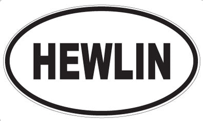 HEWLIN - Oval Magnet