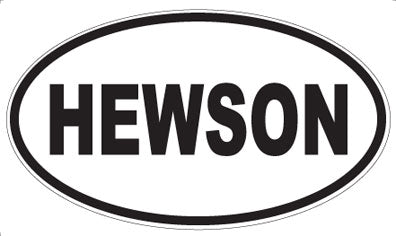 HEWSON - Oval Magnet