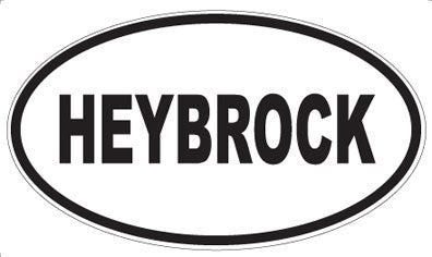 HEYBROCK - Oval Magnet