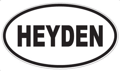 HEYDEN - Oval Magnet