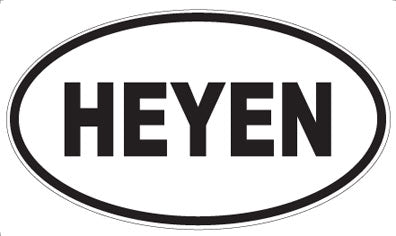 HEYEN - Oval Magnet