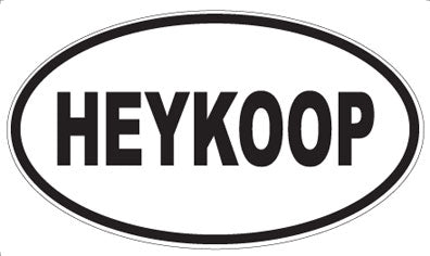 HEYKOOP - Oval Magnet