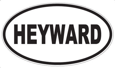 HEYWARD - Oval Sticker