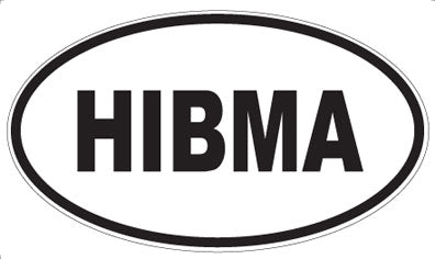 HIBMA - Oval Magnet