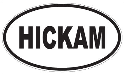 HICKAM - Oval Magnet