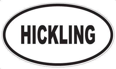 HICKLING - Oval Magnet