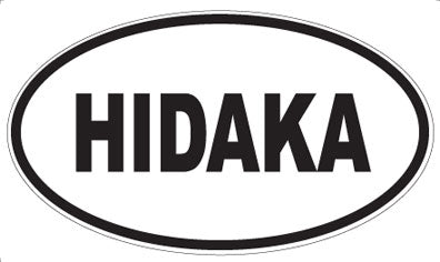 HIDAKA - Oval Magnet